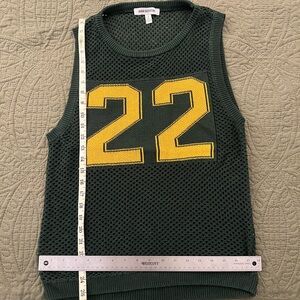 Urban Outfitters Sage Open-Knit Top